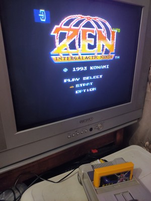 Zen intergalactic ninja game cartridge dendy 8 bit | eBay