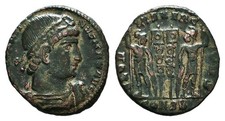Constantine I Ae Genuine Ancient Bronze Follis Coin