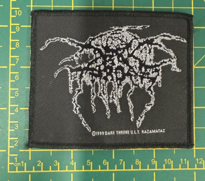Darkthrone Standard Logo Woven Sew On Patch Officially Licensed