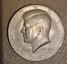 1985 US Half Dollar (J F Kennedy) 40% Silver Coin, Excellent condition 