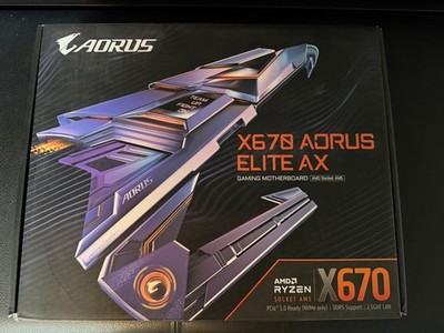 Gigabyte X670 AORUS Elite AX AMD X670 Mainboard ATX Sockel AM5