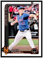 2025 Topps Update Blade Tidwell Card RC New York Mets #US22