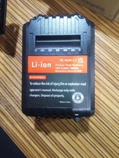 Ridgid R840085 18v Hyper Lithium Ion Li-Ion Cordless Battery OEM Tes (FVS030498)