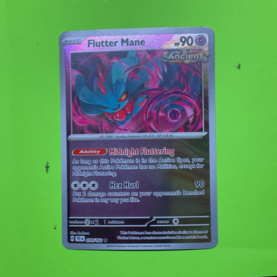 Flutter Mane (Master Ball Pattern) 043/131 Prismatic Evolutions Holo Rare