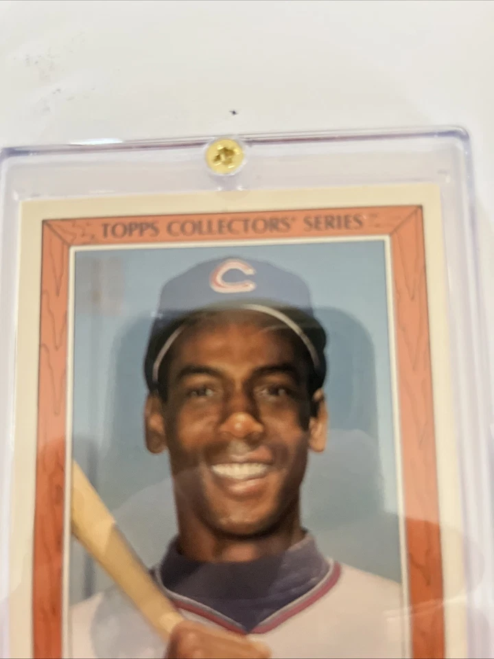 Ernie Banks Lote (4) – 1985 Topps Collector’s Series (x2) + 1988 y 1989 Pacific HOF Foto 2 de 4