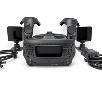 Valve Index Full Kit with 1.0 Base Stations, Vive Controllers, All Hookups