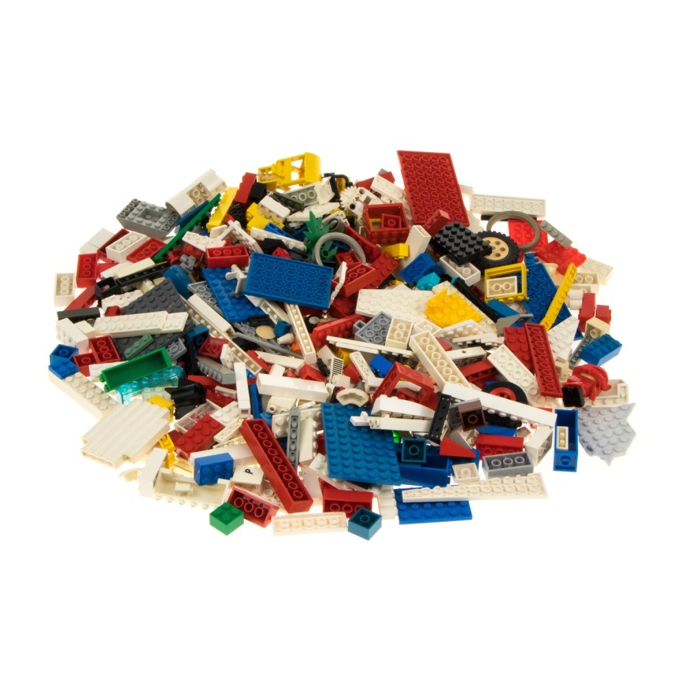 1 Kg Lego Classic B-Ware Bulk Used Approximately 550 Bricks Special Parts Mixed