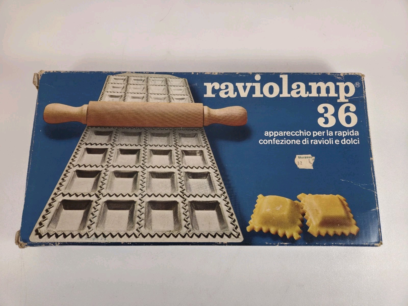 Ravioli Maker Mold - Imperia Raviolamp 36 Ravioli - 36 ravio