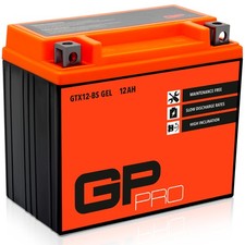 Batterie 12V 12Ah GEL GP-PRO GTX12-BS moto scooter similaire YTX12-BS 51012