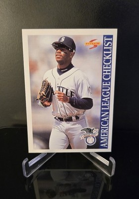 KEN GRIFFEY JR.   1996 Score Pinnacle American League Checklist #273 5 of 7 HOF