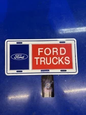 Classic FORD TRUCKS F150 F250 License Plate Tag EMBOSSED Metal Stamped #133