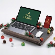 Portable Laptop Desk   Lapdesk with Cushion, Laptop Stand for Bed, Lap Desk f...