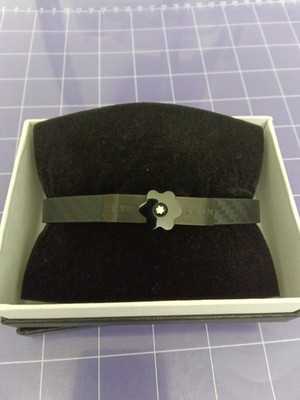 Montblanc Leather Strap Band Bracelet