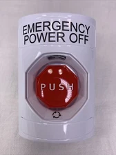 SAFETY TECHNOLOGY INTERNATIONAL SS2309PO-EN Emergency Power Off Push Button V01
