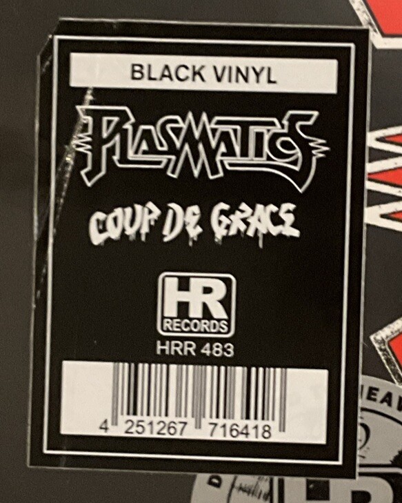 独LP Plasmatics Coup De Grace HRR483 High Roller Records 未開封 /00260 Plasmatics - Coup De Grace LP 2024 High Roller Records – HRR