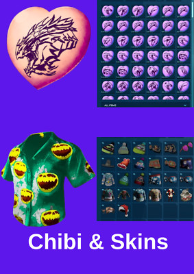 Chibi & Skins Ark Survival Ascended Official PVE ASA