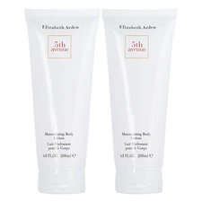 Pack of (2) New Elizabeth Arden Fifth Avenue Moisturizing Body Lotion, 6.8 Fl Oz