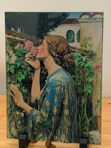 The Soul of the Rose 1908 Waterhouse painting reproduction stone shadow craving - Picture 3 of 12