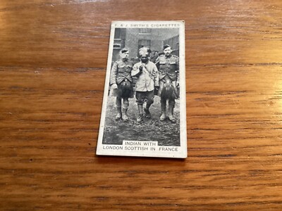 SMITH - KRIEGSVORFÄLLE, 2. SERIE - NO 9 INDIANER MIT LONDON SCHOTTISCH IN FRANKREICH