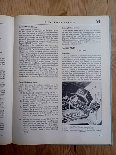 Austin Healey Sprite (MK 1) Original Workshop Manual (Hardback) - Picture 4 of 6