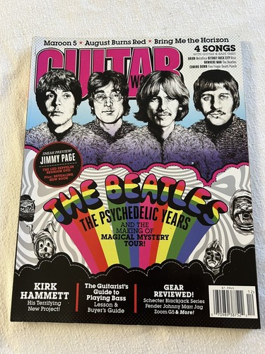 Beatles Led Zeppelin GUITAR WORLD Magazin Dezember 2012