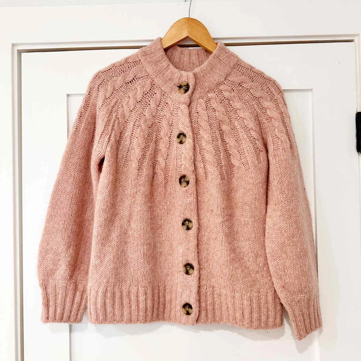 Madewell cable knit best sale cardigan