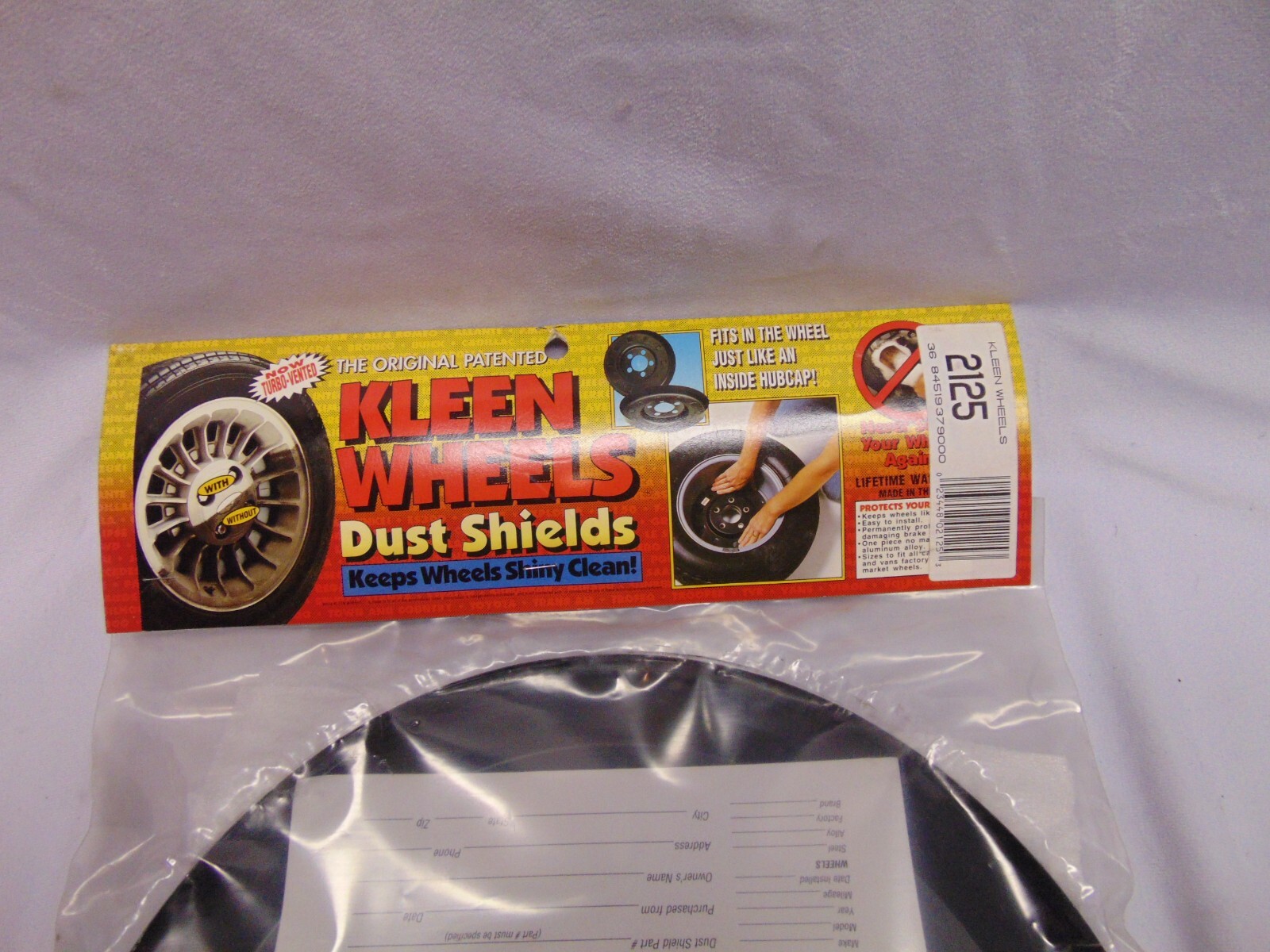 Kleen Wheels Dust Shields 2125 fits like hubcap keeps wheels shiny