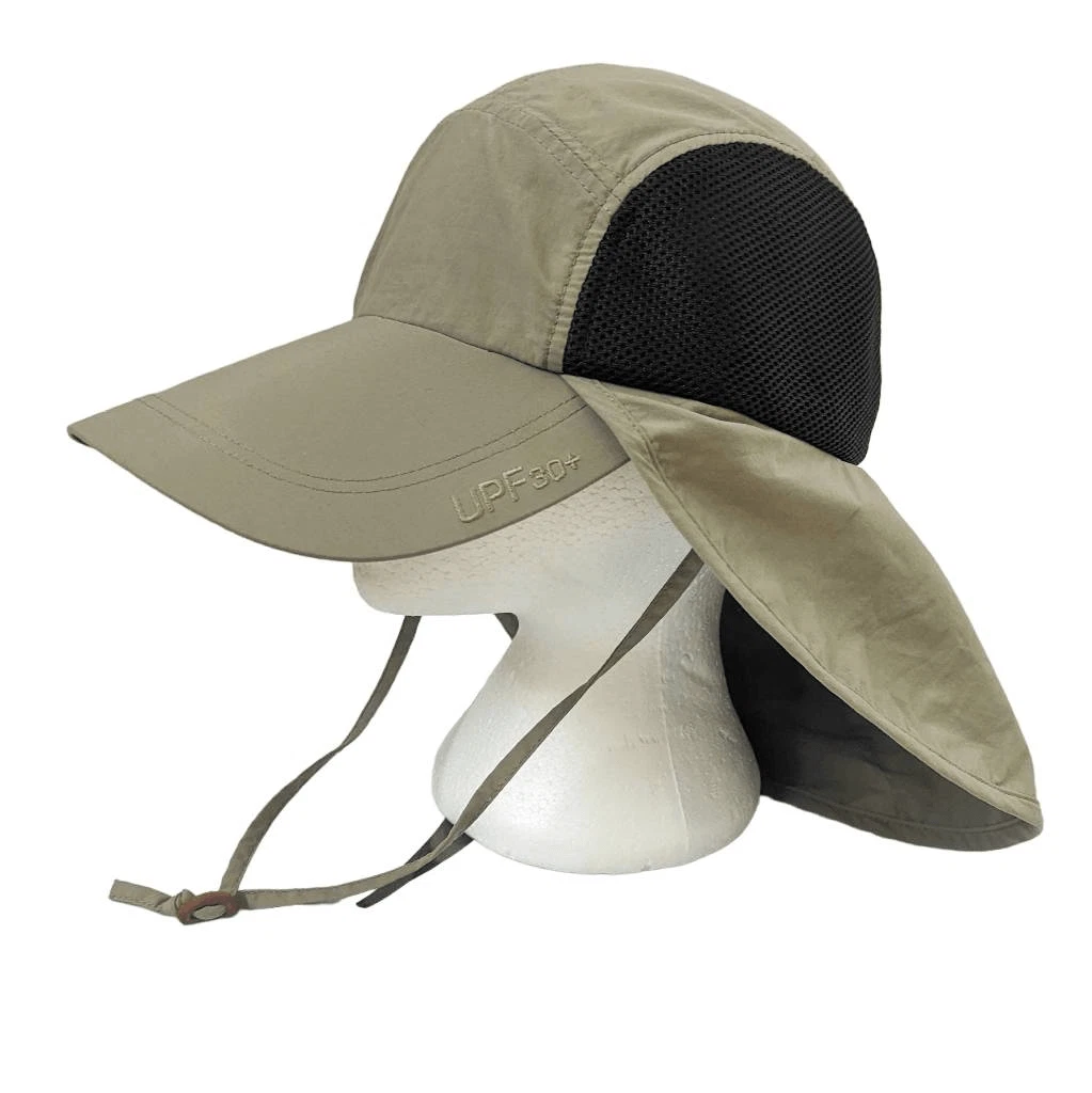 Columbia PFG Unisex Boonie Fishing Hat with Neck Flap UPF30+