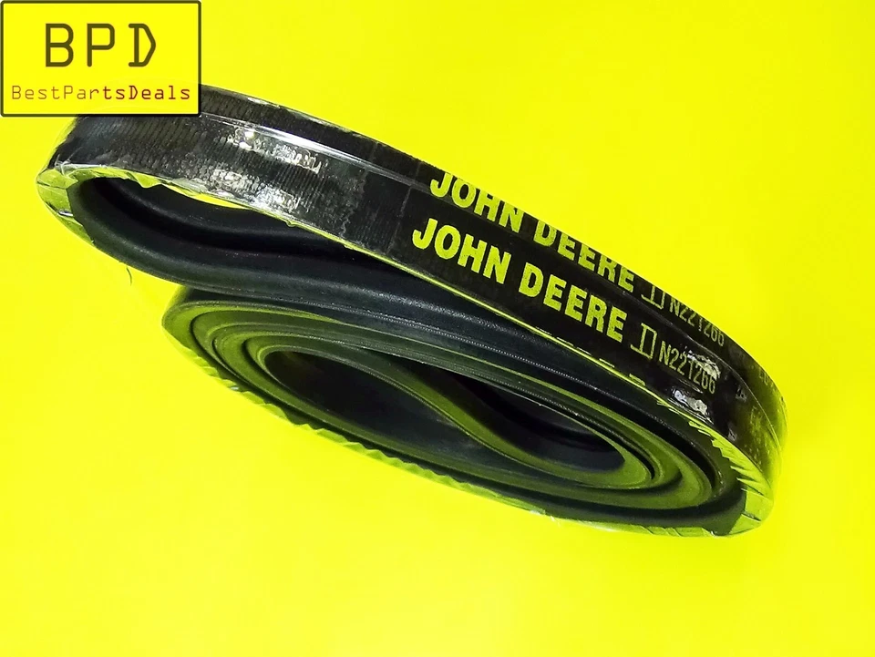 Genuine John Deere 7455 Cleaner Stripper - 110" Length Drive Dual V-Belt N221266 - Image 4 of 4