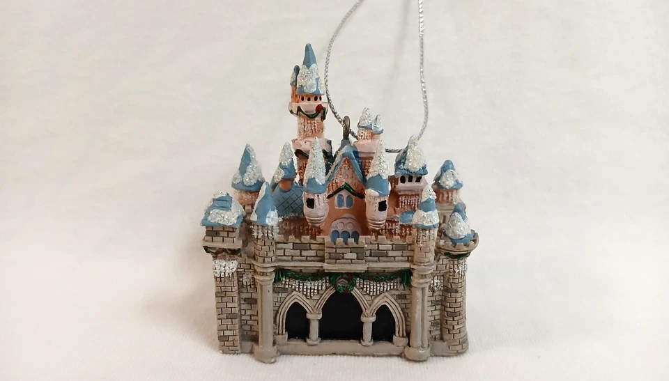 Vintage Disney Sleeping Beauty's Castle Holiday Christmas Ornament RARE - Image 4 of 4