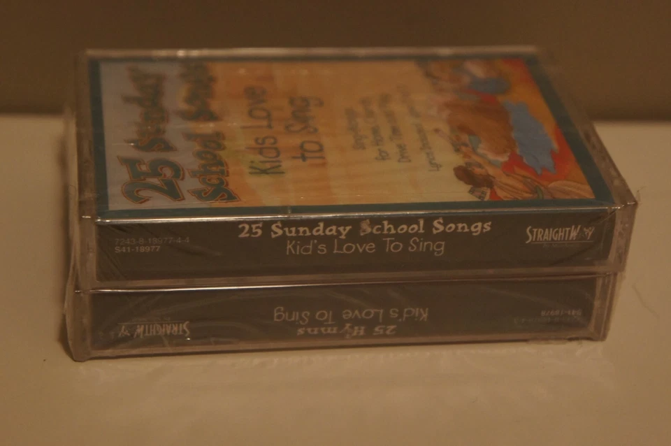 Straightway Kids: 25 Sunday School Songs & 25 Hymns Kids Love to Sing Cassette - Image 3 of 4