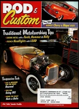 FEBRUARY 2008 ROD & CUSTOM MAGAZINE, METALWORKING SPECIAL, '29 FORD ROADSTER