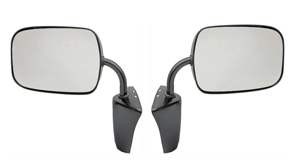 Camión Chevy GMC 1973-91 C10 C20 Blazer Jimmy Suburban par de espejos retrovisores negros Foto 2 de 2