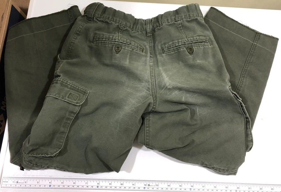 Boy Scout YOUTH 8 Official Convertible 27x24 WINTER Canvas Pants Shorts H101z - Image 4 of 4