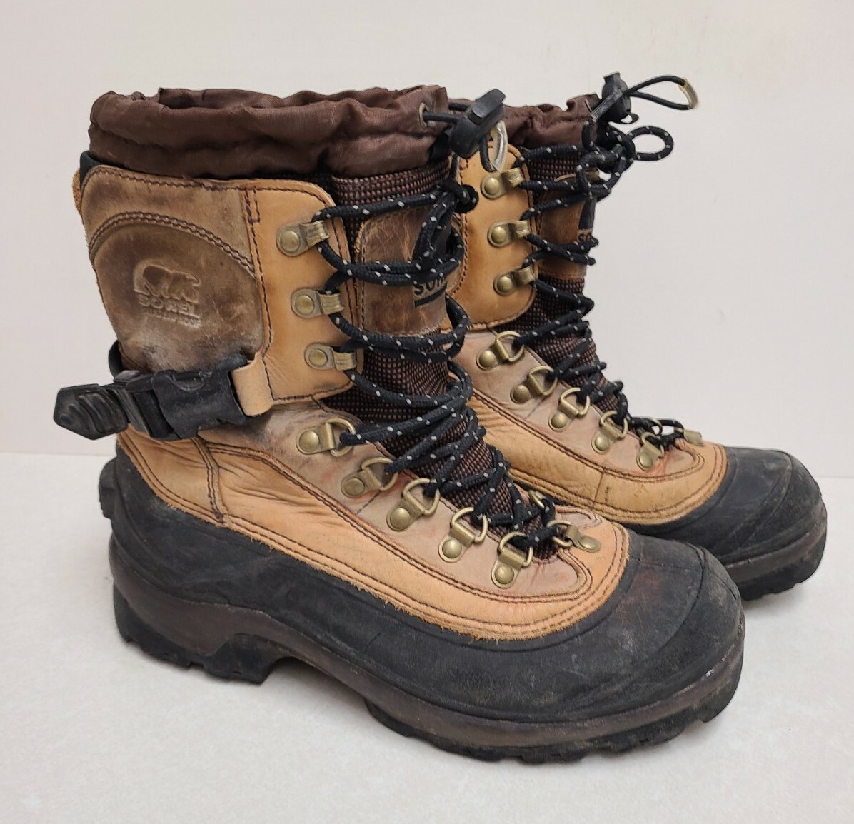 SOREL 防水ブーツ メンズ 10（44） Sorel Men's Conquest Boots Bark Color NM1049-287 Size 8 Waterproof