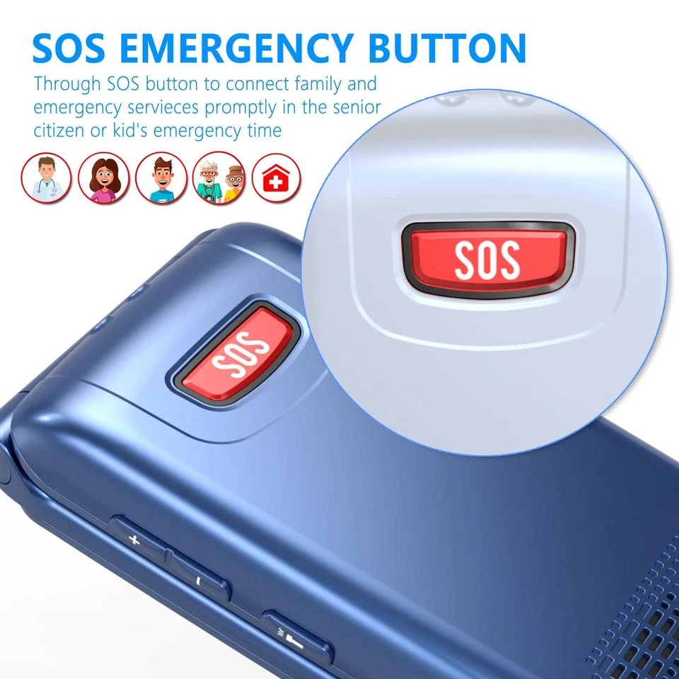 Seniorenhandy Ohne Vertrag Klapphandy mit Groüe TastenGSM Tastenhandy Seniore... - Bild 2 von 4