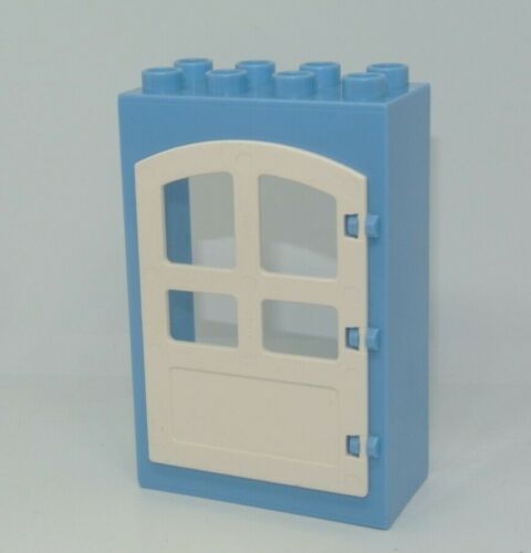 LEGO duplo : porte - réf 92094 Bleu moyen - set 10577 10556 10508 10505 10594 - Foto 1 di 1