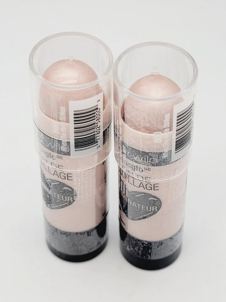 Wet n Wild MegaGlo Makeup Stick Highlight, When The Nude Strikes 800. QTY:2 - Image 2 of 3