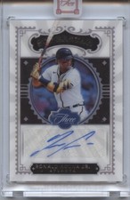 Ronald Acuna Jr. 2022 Panini Three And Two Superstar Signatures. Braves AUTO /25