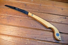 Vintage Folding Disston Pruning Hand Saw Gardening Tool w Locking Blade