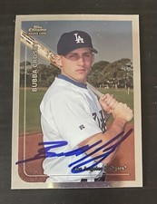1999 Topps Chrome Traded T24 Bubba Crosby Los Angeles Dodgers Signed Card Auto