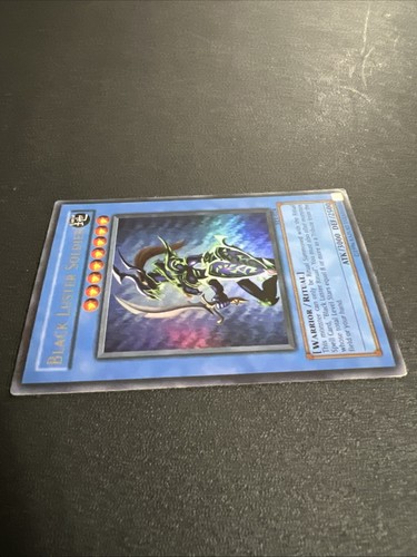 Yu-Gi-Oh! TCG Black Luster Soldier Holo Card SYE-024 1996 - Picture 16 of 24