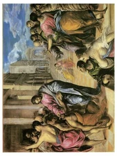 Decor Poster. Fine Graphic Art. Religious healing scene. Home Wall Design. 1365