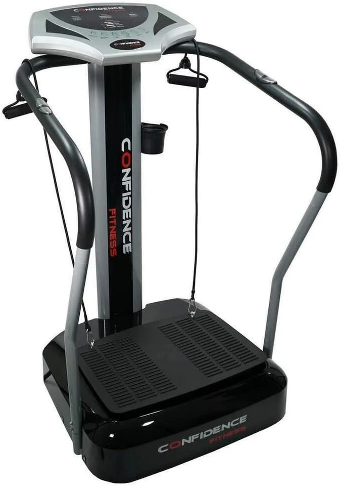 Máquina de fitness con vibración Confidence Fitness NHCFV-2000 - negra Foto 2 de 3