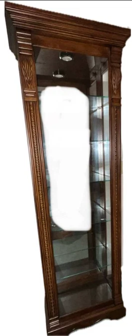 Display Cabinet/Curio Cabinet/Vitrine with Light, Classic-Style, Mirrored - Image 2 of 4