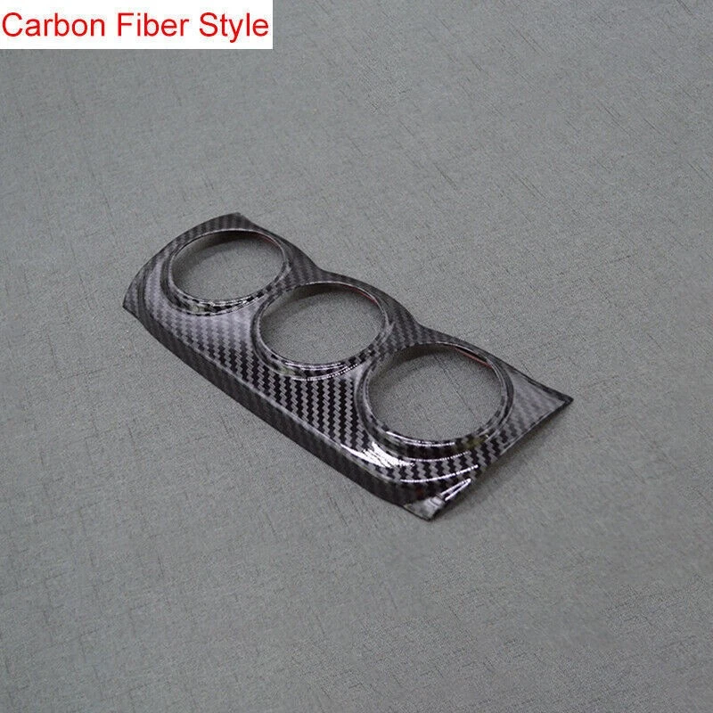 Marco de control de botón de CA central de fibra de carbono para Mitsubishi Outlander Sport 11-17 Foto 4 de 4