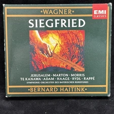 WAGNER Siegfried - HAITINK, Jerusalem, Marton - EMI 4CD 1991 germany