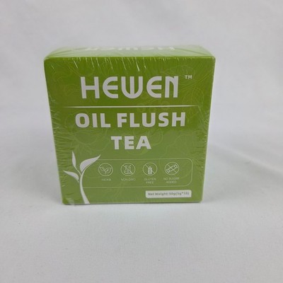 Green oil flush tea gluten free herbs exp 6/4/2027