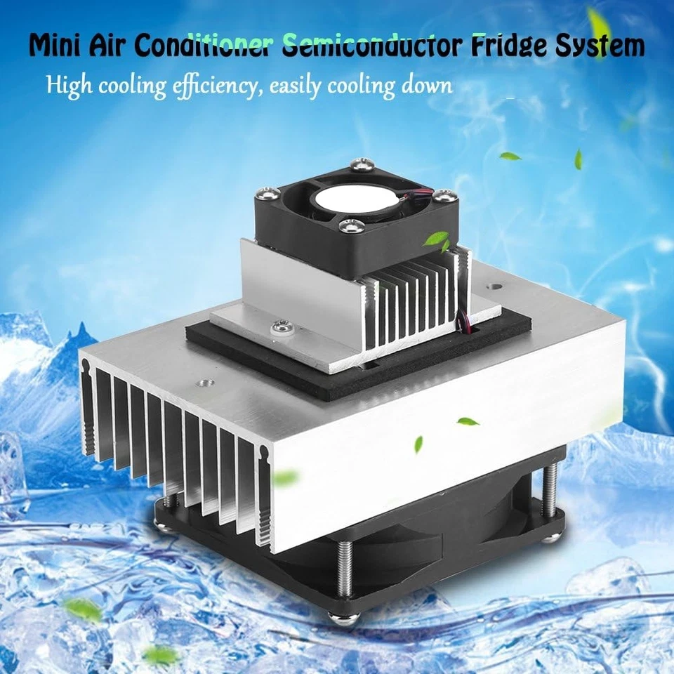 Kühler Peltier Kühlsystem Halbleiterkühler Für 12V 6A Pro Peltierelement Modul - Bild 3 von 4