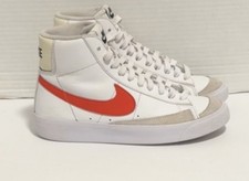 Nike Blazer 77 Mid White/Picante Red Youth 4Y Women 5 1/2 DA4086-110
